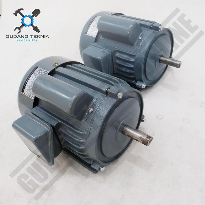 DINAMO MOTOR PENGGERAK 1.5HP 2P 1 PHASE 2800RPM JIAYU - DINAMO ELEKTRO MOTOR JIAYU 1.5HP 4P 1 PH 140