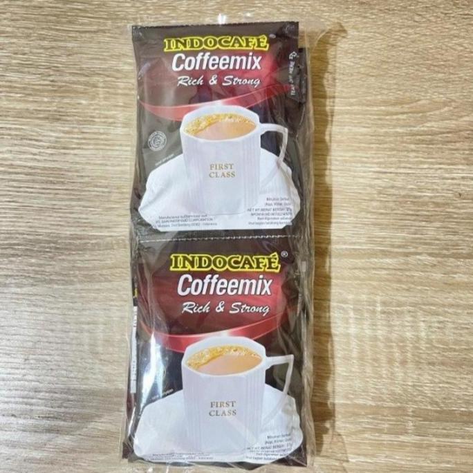 INDOCAFE RICH AND STRONG merah Coffemix - coffemix rich and strong Kopi Instan Sachet Kopi Renteng -