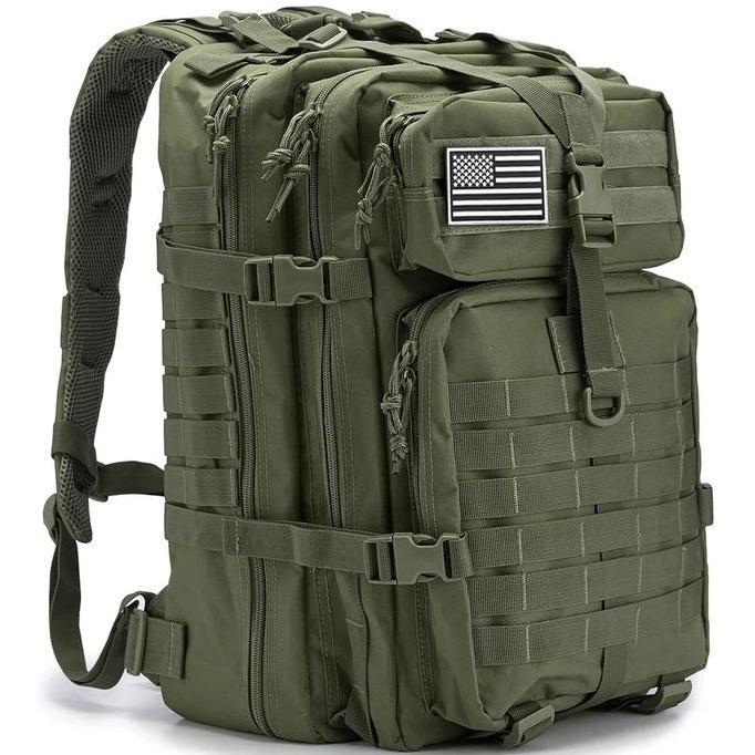 NEW TAS RANSEL TACTICAL BACKPACK 50 L TAS OUTDOOR LEGUMS 205 ORI