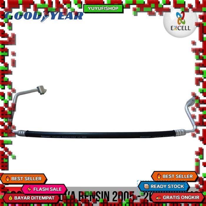 Hose Discharge Selang Pipa Ac Mobil Ukuran 1/2 High Pressure Toyota Kijang Innova 2005 - 2014 Bensin