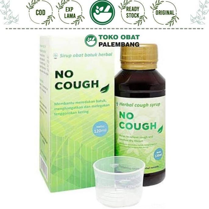 Warehouse- No Cough 120Ml Obat Batuk Herbal Cough Syrup Batuk Tenggorokan Kering