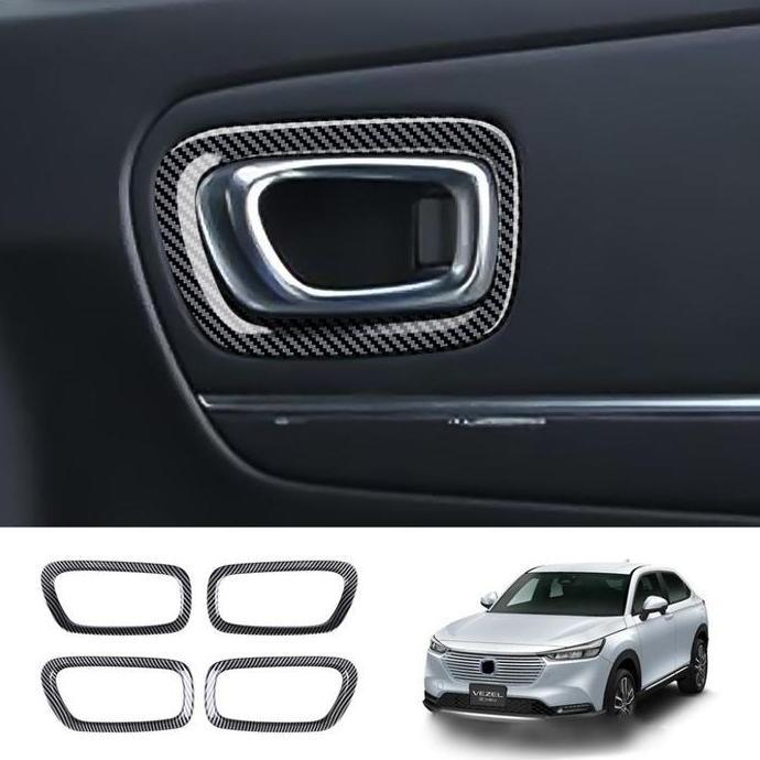nopwells - Aksesoris Honda HRV 2022 - COVER LIST PANEL HANDLE NEW HRV 2022 2023 2024 Diskon