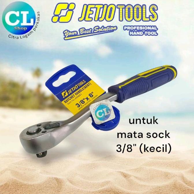Promo Gagang Sock Rachet 3/8" Kecil Stang Handel Kunci Mata Sok 3/8In Stang Trelek Kepala Shock Ratc
