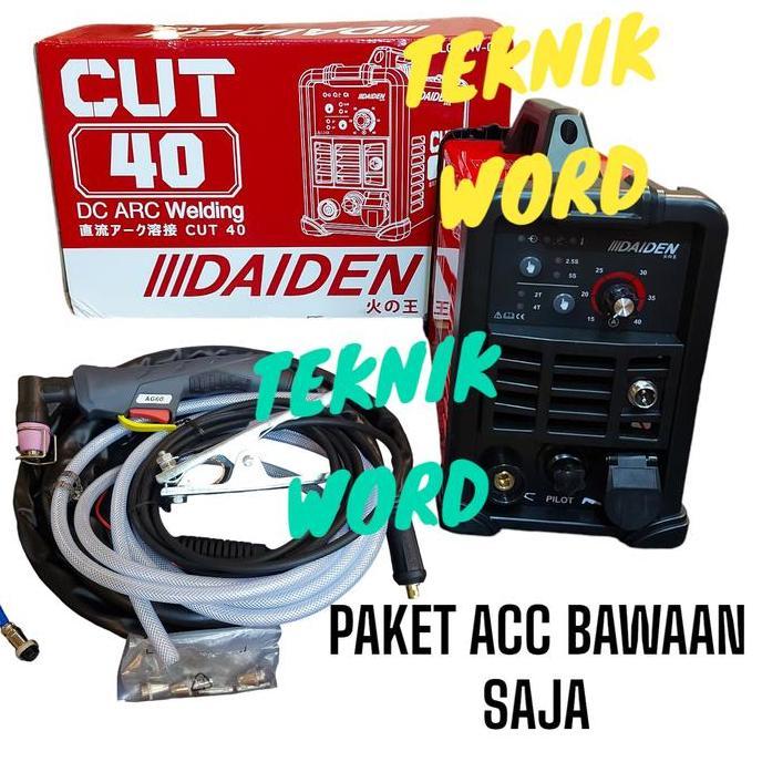 Promo Mesin Las Daiden Cut 40 Plasma Daiden Cut 40 Mesin Las Potong Cut 40