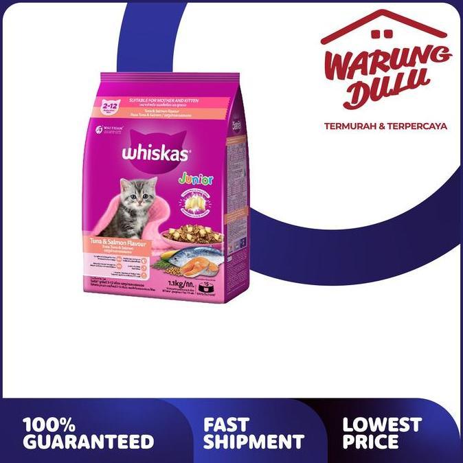 Whiskas Junior Tuna Salmon 1.1kg