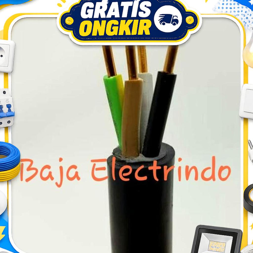 Kabel Tufur Nyy 4X10Mm Jembo Voksel Per Meter Kabel Listrik Kawat Isi 4 Nyy 4X10 Mm Jembo Voksel