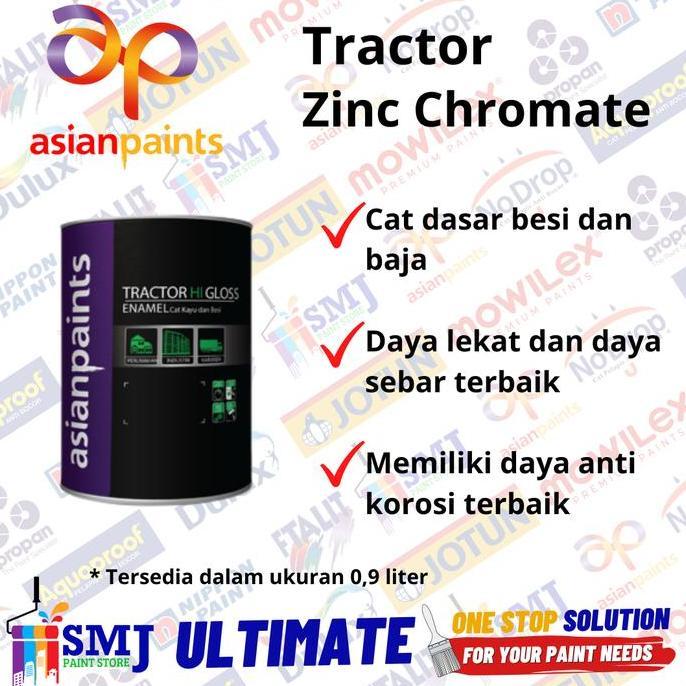 TRACTOR ZINC CHROMATE ASIAN PAINTS KEMASAN 1 KG