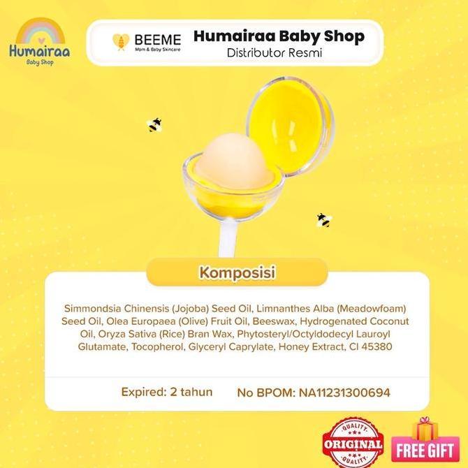 Nextz- [Fuji Approved] Beeme Honey Lolipop Balm || Pelembab Bibir Memberikan Efek Pink Pada Bibir