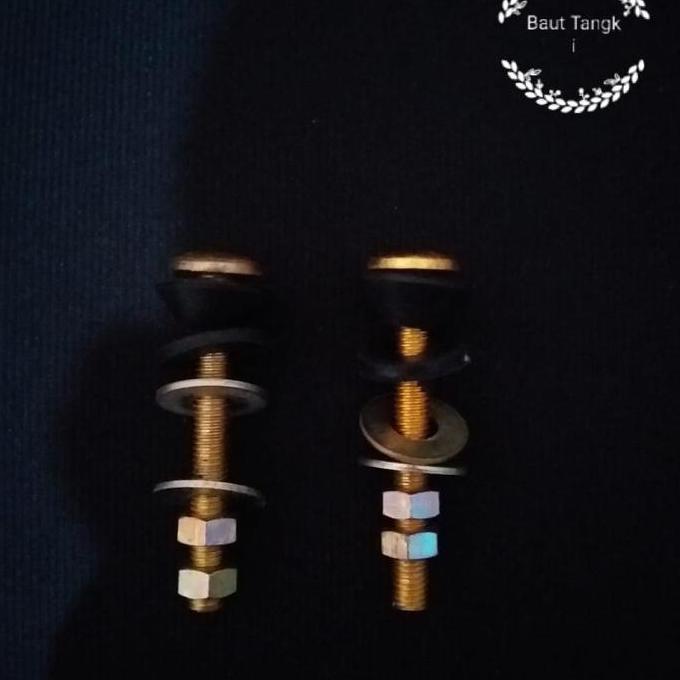 baut tangki closet kuningan toto volk ulu universal