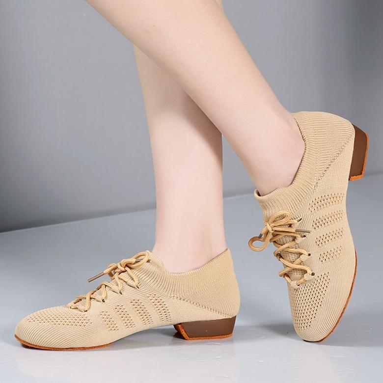 NEW DEALS Sepatu Dansa Wanita / Sepatu Dansa Wanita Casual Latin / Latin Dance Low Heel Shoes