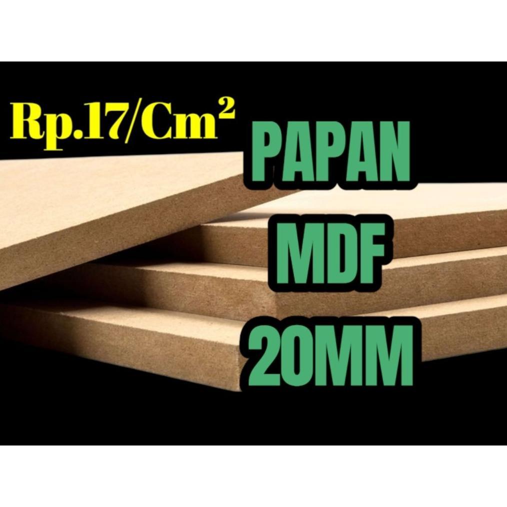 papan mdf 20mm/mdf custom