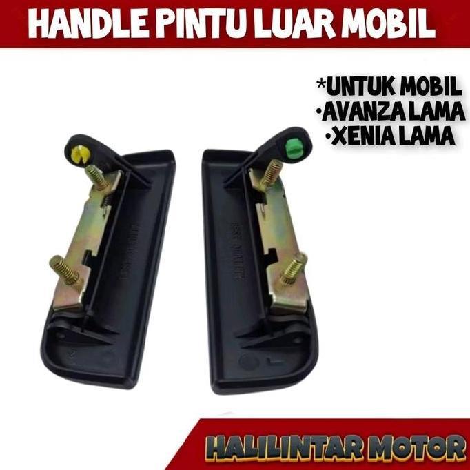 HANDLE PINTU LUAR MOBIL AVANZA / XENIA / GRANDMAX 2006-2011 FULL HITAM PREMIUM