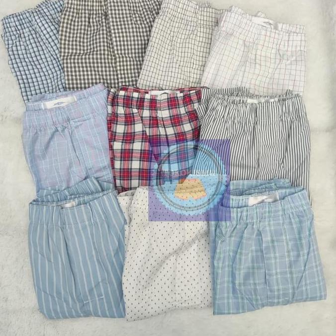 DS233 >> celana boxer sisa export unisex