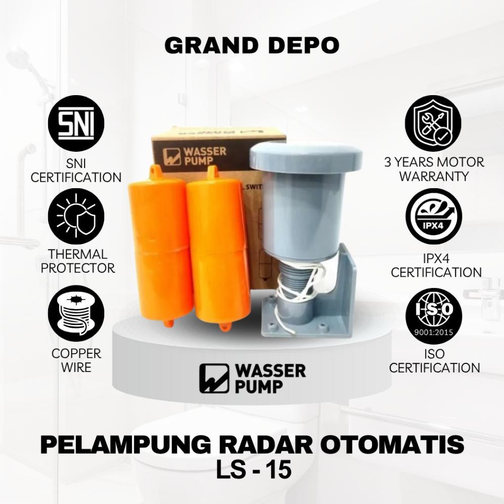Wasser Pelampung Radar Otomatis LS 15 / Pelampung Radar Otomatis Wasser