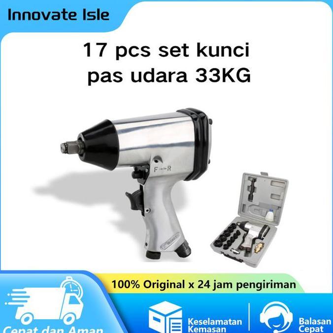 CODAIR IMPACT 1/2" MOLLAR MESIN BUKA BAUT KOMPRESOR IMPACT WRENCH SET 1/2 INCH MOLLAR