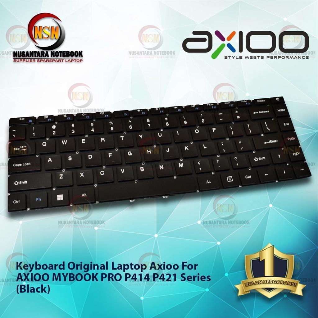 Keyboard Original Laptop Axioo Mybook Pro P414 P421 (Black)