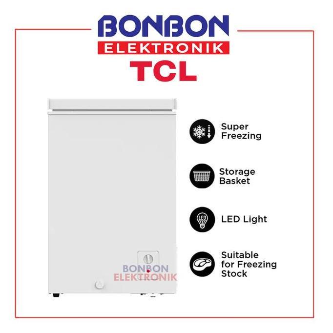 TCL Chest Freezer 100L TCF-100YID / TCF 100YID Freezer Box