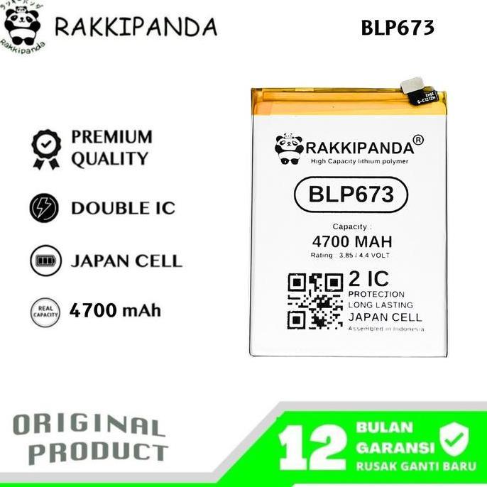 RakkiPanda BLP673 Compatible With Oppo A3S/A5/A5S AX5S/A7/A11K/A12 2020/A31 2020/Realme C1/Realme 2 