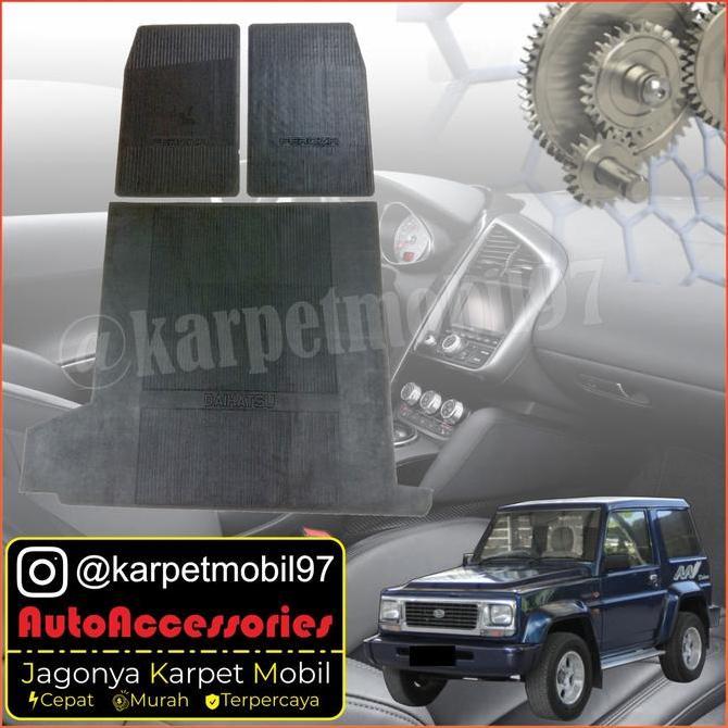 TERBARU - Karpet Feroza Karpet Mobil Feroza Karpet Daihatsu Feroza 2 Baris