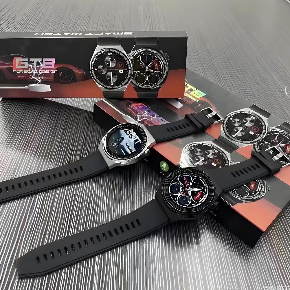 BIG SALE Samsung GT8 Smartwatch Pria - Bluetooth Panggilan Pemantauan Kesehatan Olahraga Tahan Air J