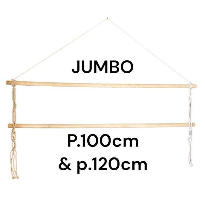 hanger JUMBO 50cm -100cm-120cm rak gantungan snack , rak gantungan kopi gantungan jajanan rak warung