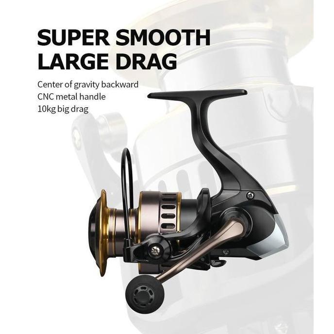 Coralov Reel Pancing Metal Saltwater Reel Pancing Tarikan Full Besi Ril Pancing Murah Kuat reel  rel