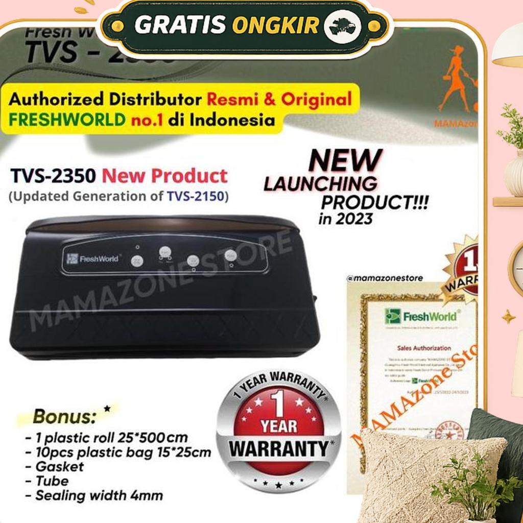 [New Generation] Freshworld Mesin Vacuum Sealer Tvs2350 Tvs 2350 Tvs-2350 - Mesin Freshworld Generas