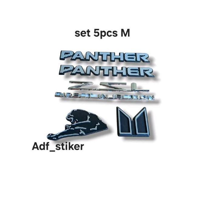 Emblem panther macan M 2.5L / emblem Logo panther lama panther macan