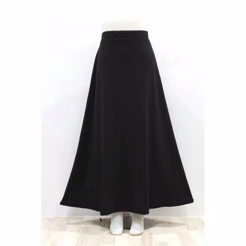 Promo Rok Joda Payung Scuba Jumbo / Rok Wanita Mayung / Rok Scuba Panjang