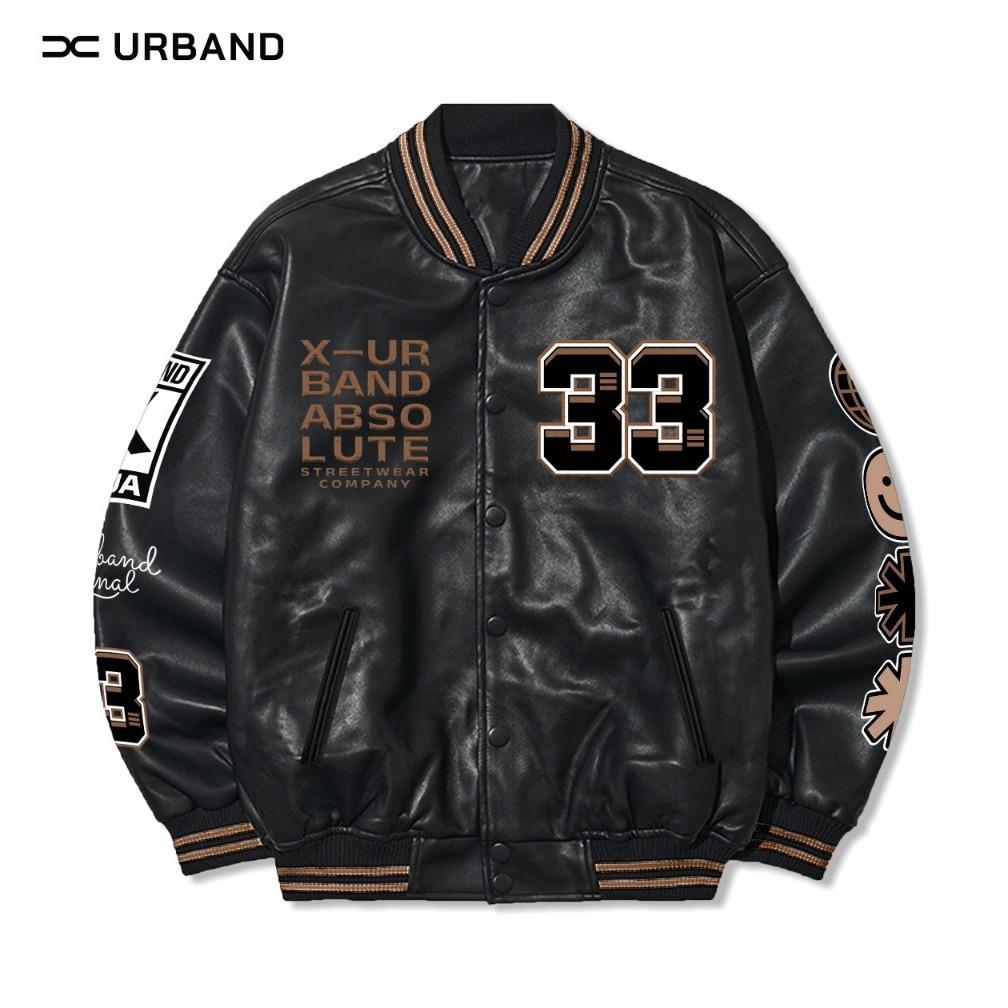 TERBARU X URBAND ABSOLUTE JAKET VARSITY LEATHER SINTETIS A505