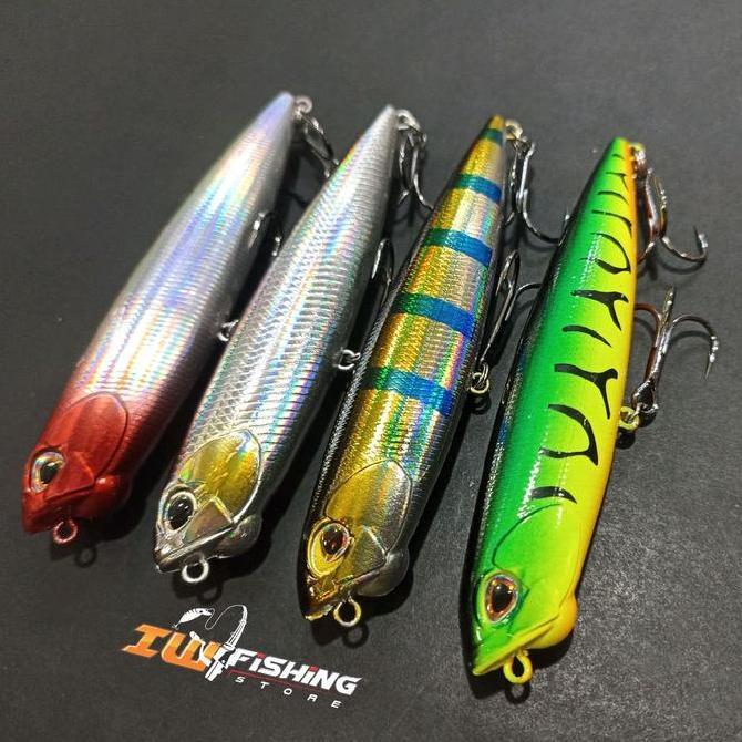 WTD Lure Pencil Top Water 10 cm 15 gram Umpan Mancing Casting Hampala Toman & Ikan Predator Lainnya 