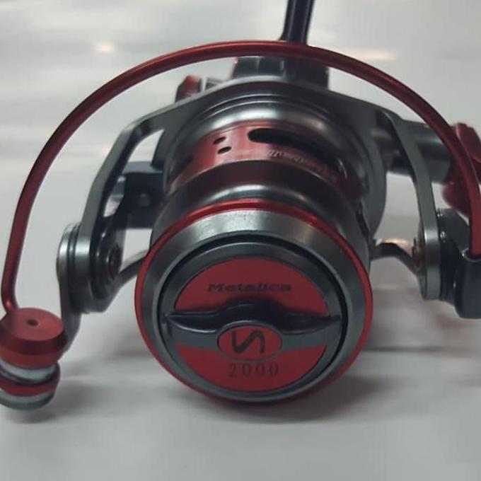 Reel SASAME "METALICA" (Color RED) 2000 (TERBAIK) (TERBARU) (TERMURAH)
