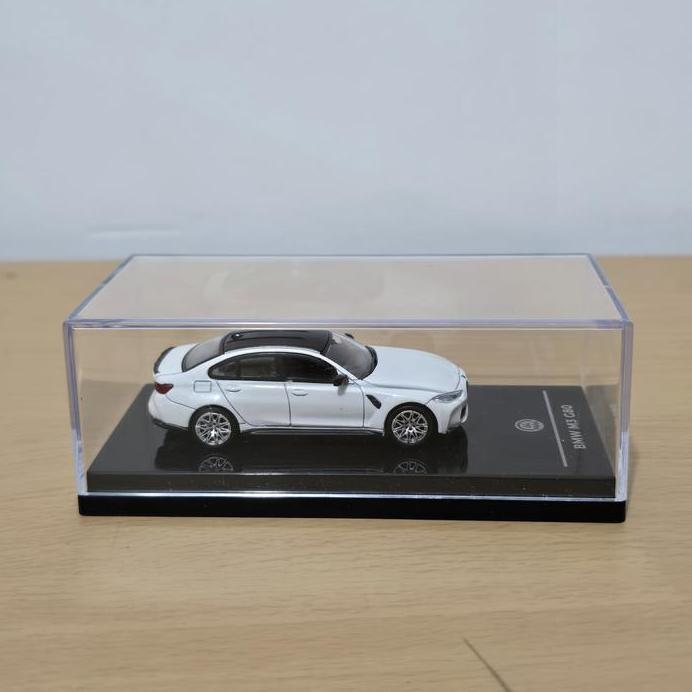 64PARA Paragon Para64 BMW M3 G80 White RHD Diecast Hobby Koleksi Mobil Mainan Mini Scale 1/64 hotwhe