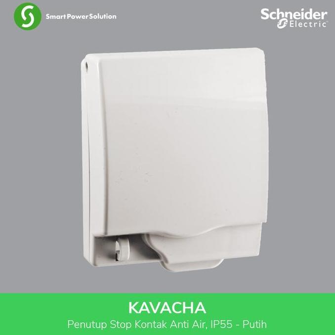 Schneider Penutup Stop Kontak Putih Kavacha - E223R_WE