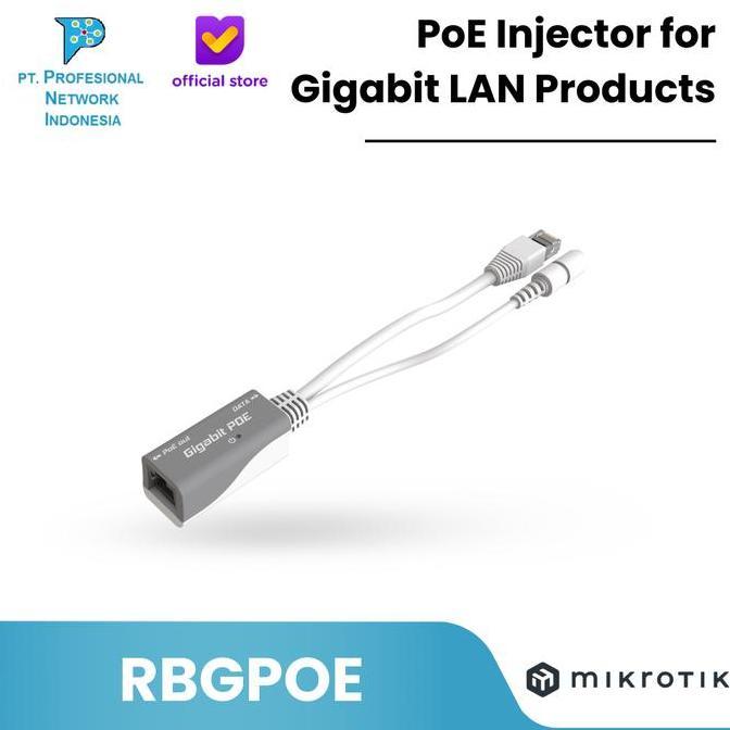 Mikrotik Rbgpoe Gigabit Poe Injector