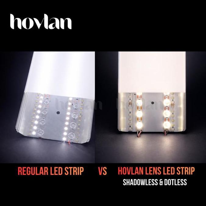 Led Strip Hovlan 24v Lens Diffuse Difus Plafon Kain Membran PVC Neon Box Backlit Barrisol Plafon Str
