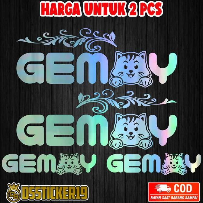 STICKER CUTTING GEMOY STIKER VARIASI MOTOR SCOOPY GENIO GRAND FILANO