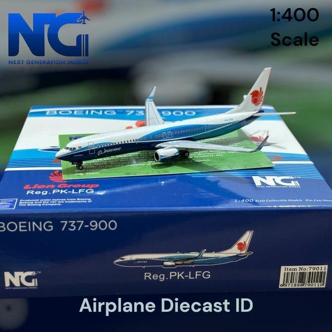 Lion Air Boeing B737-900ER PK-LFG 1:400 Scale NG Models 737-900ER