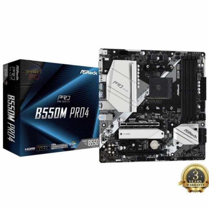 ASRock B550M Pro 4 (M-ATX B550M AM4)