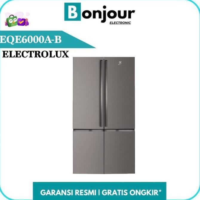 Kulkas Electrolux EQE6000A-B Kulkas Side by Side EQE 6000 A 541 liter Kulkas 4 Pintu