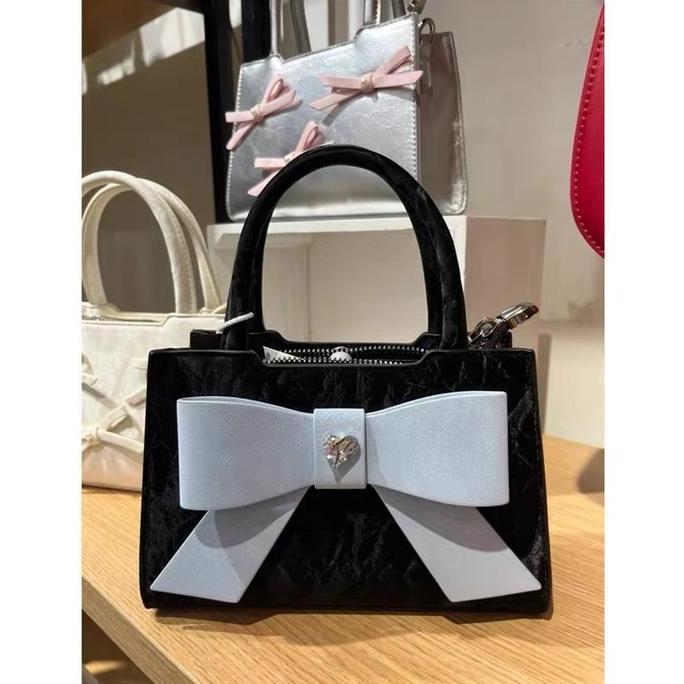 Grosir Gt 033 Tas Selempang Wanita Kulit Tas Hp Cewek Pita Mutiara Sling Bag