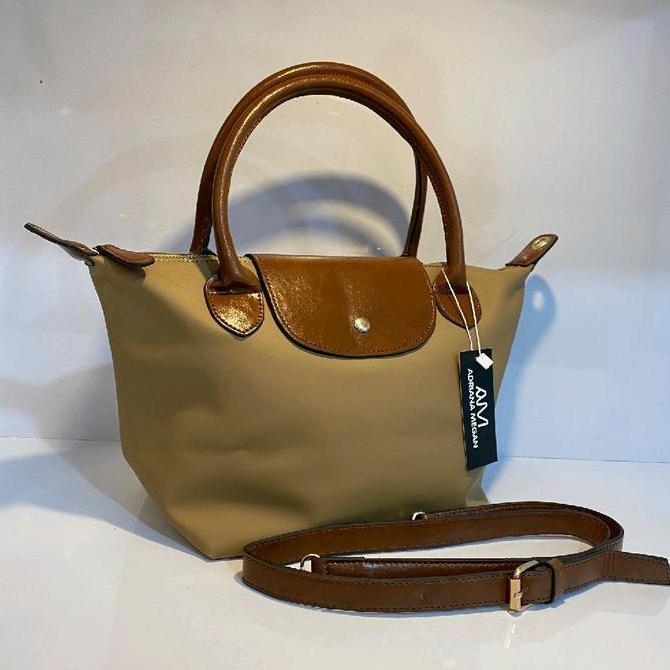 Grosir Adriana Megan Sling Bag Tote Selempang Bahan Nilon Korea Kode 997 Am New