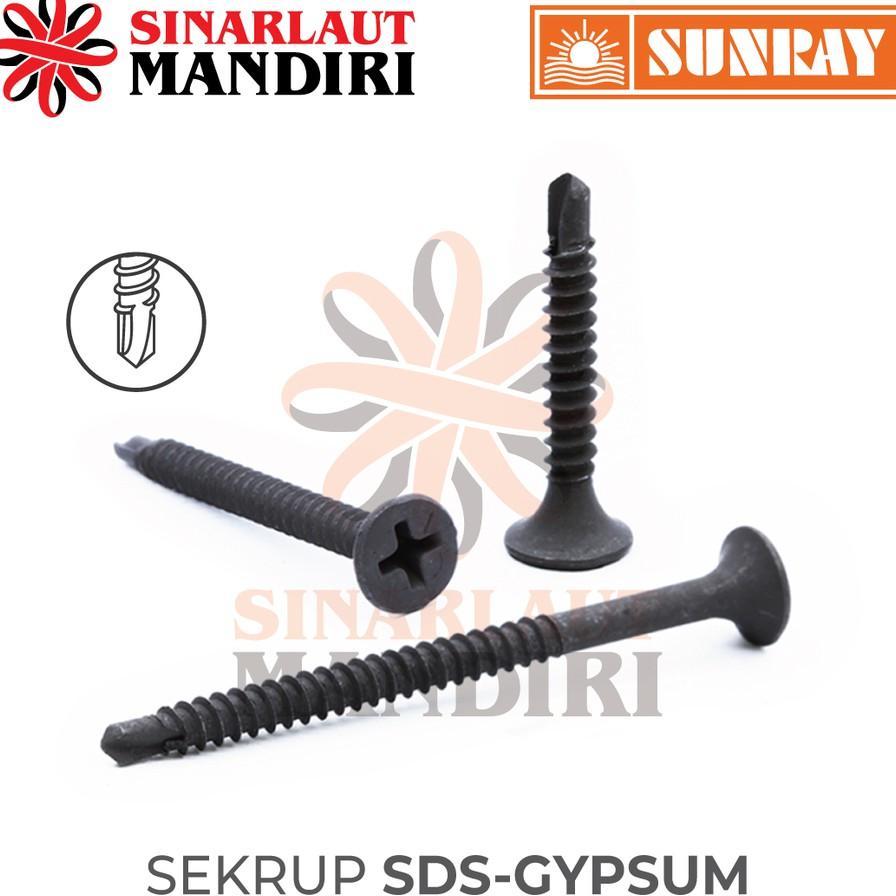 Sekrup / Skrup Sds Gypsum Drywall / Sds Drywall Screw 6 X 1"