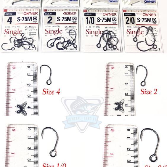 Single Hook Owner / Mata Pancing Owner S-75M