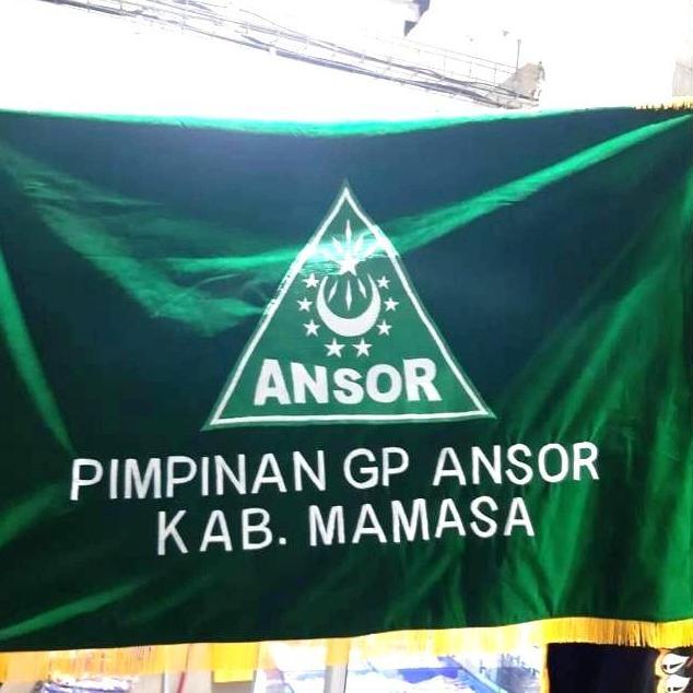 BENDERA PATAKA ANSOR / BENDERA PATAKA ANSOR FULL BORDIR