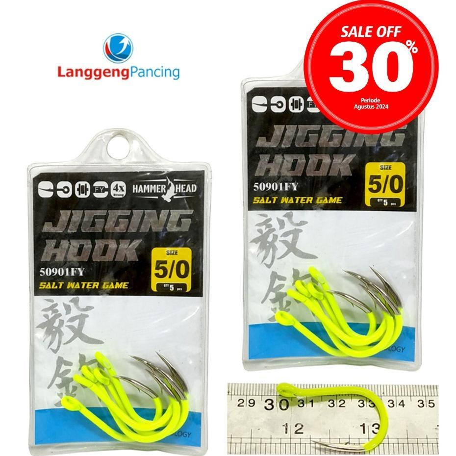Kail Hammerhead Jigging Hook 50901Fy