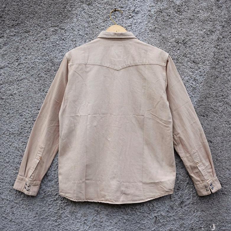 Diskon Bbc Branded Kemeja Denim Lengan Panjang Pria Dewasa Kemeja Vintage Style Branded