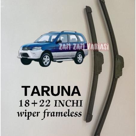 Wiper Kaca Depan Model Banana Frameless Mobil Taruna