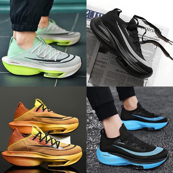 Size 37-44Premium Sepatu Olahraga Lari Pria Running Shoes Outdoor Sepatu Lari