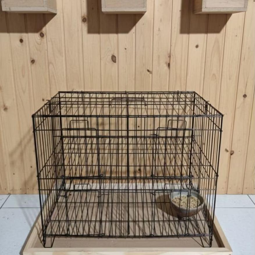 Kandang/Dongdang Merpati 4 Pintu Besi Premium